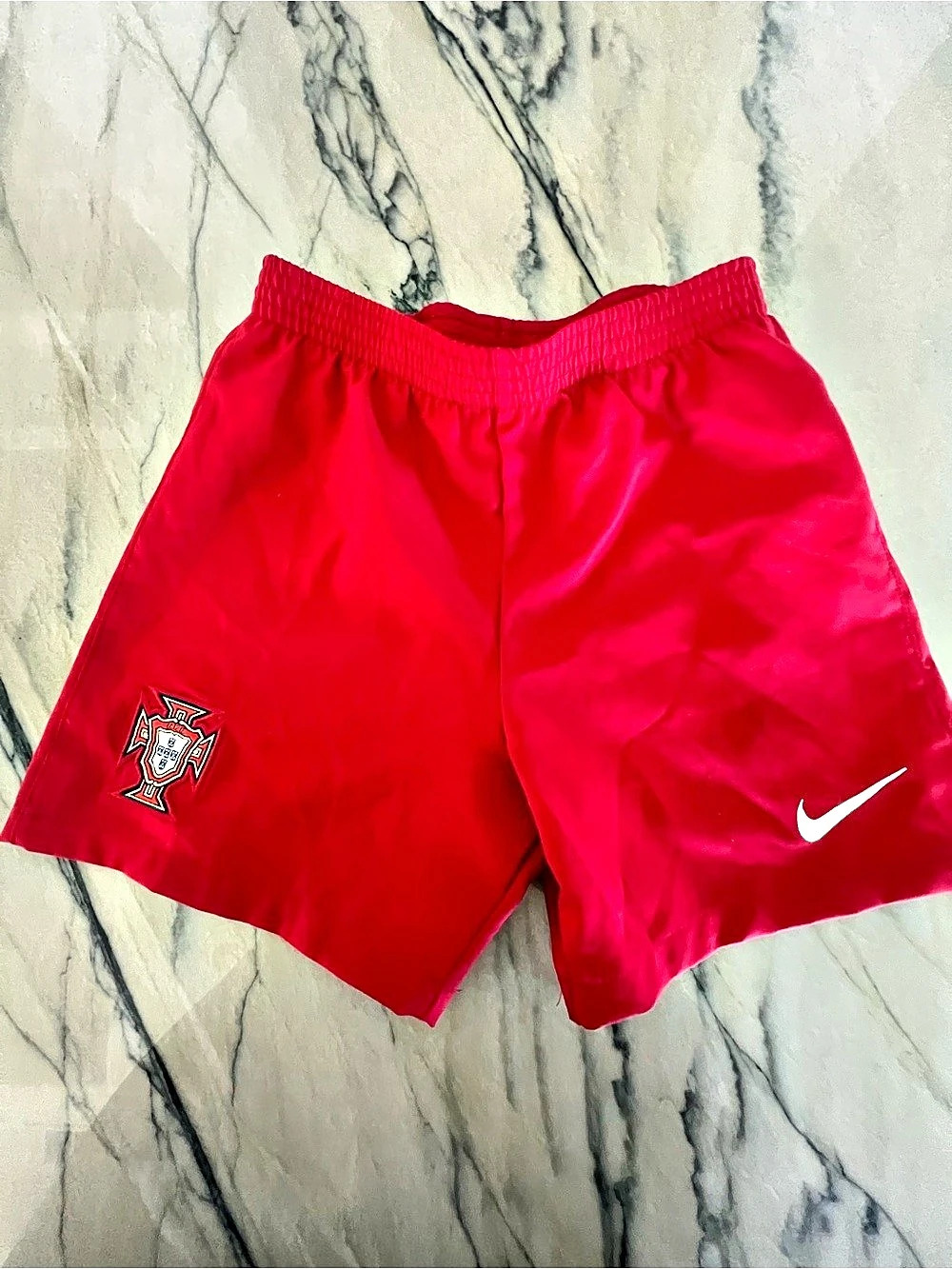 Nike Portugal National Team Kids Home Soccer Shorts